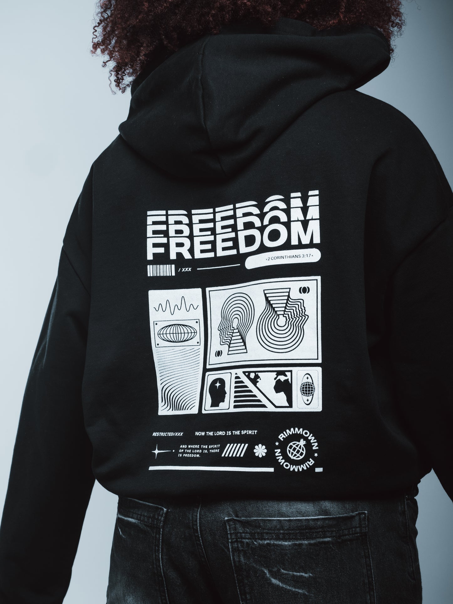 FREEDOM - Boxy hoodie